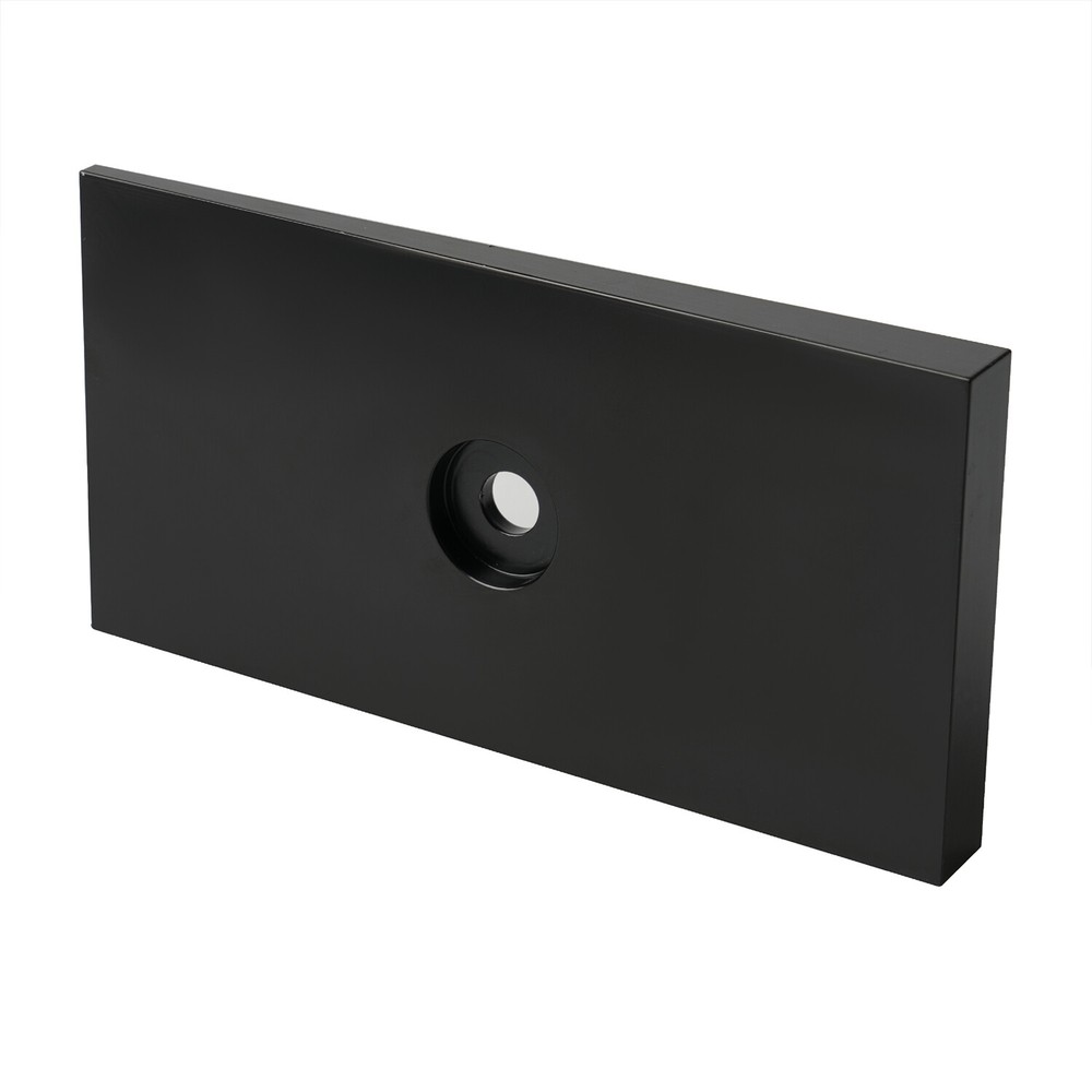 800061 2.5" 4 Degree Leaf Spring Shim - Pair Black