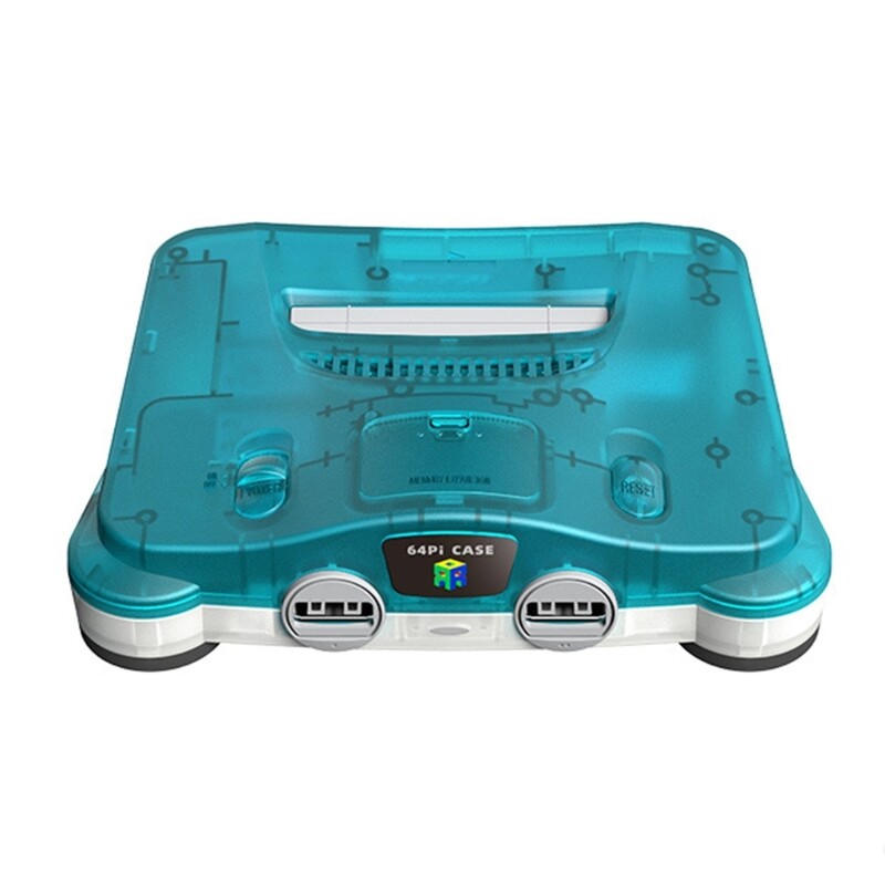 64Pi Case for 5 Easy Operation DIY Box with Safe Shutdown & Reset