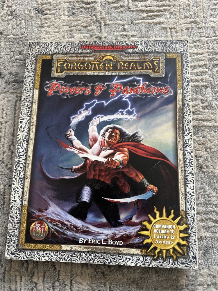 Forgotten Realms - Powers And Pantheons - AD&D 9563 TSR