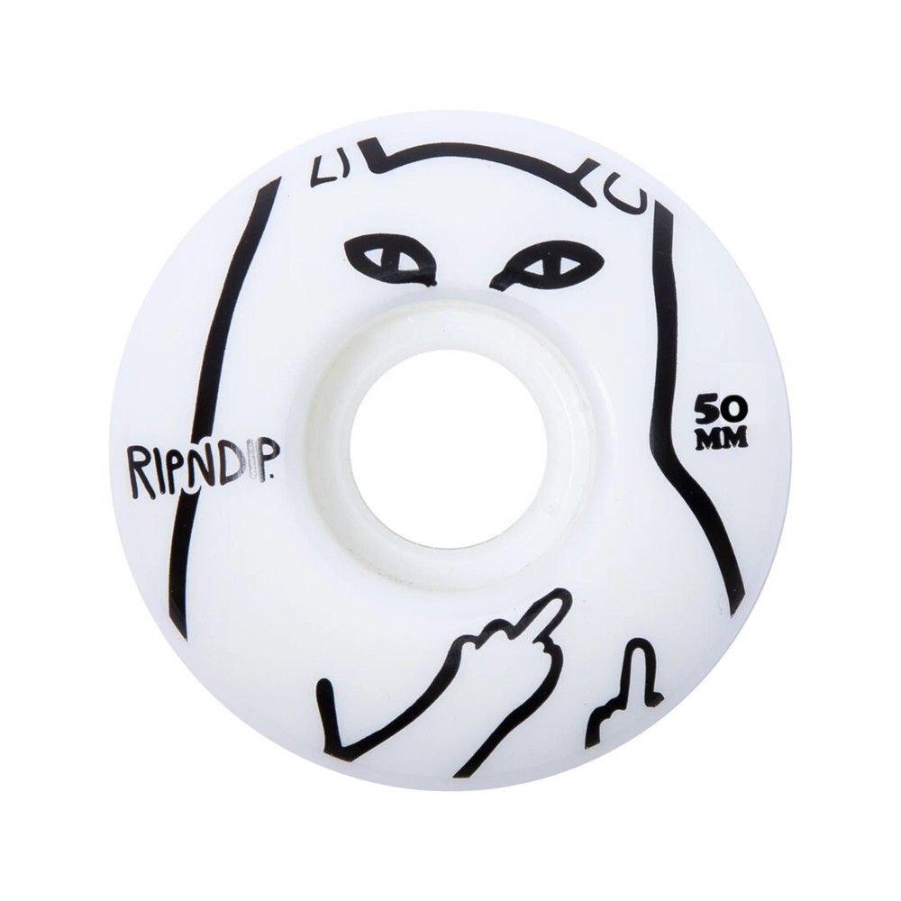 RIPNDIP "Lord Nerm" (White) Wheel Set 50MM Hardware Wheels