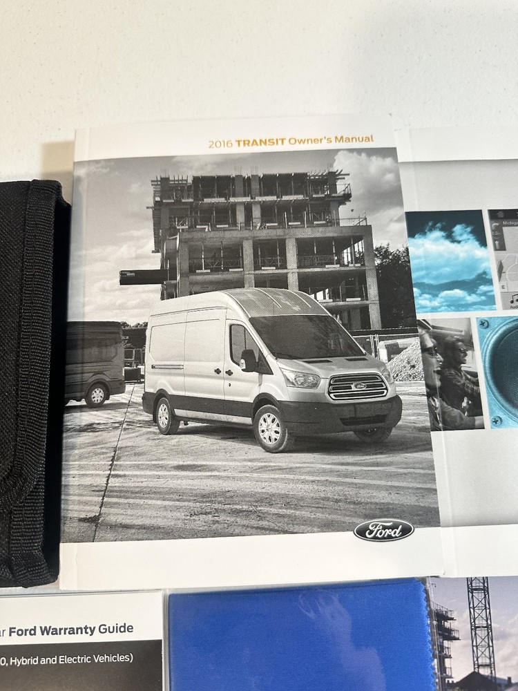 2016 Ford Transit Owners Manual Set