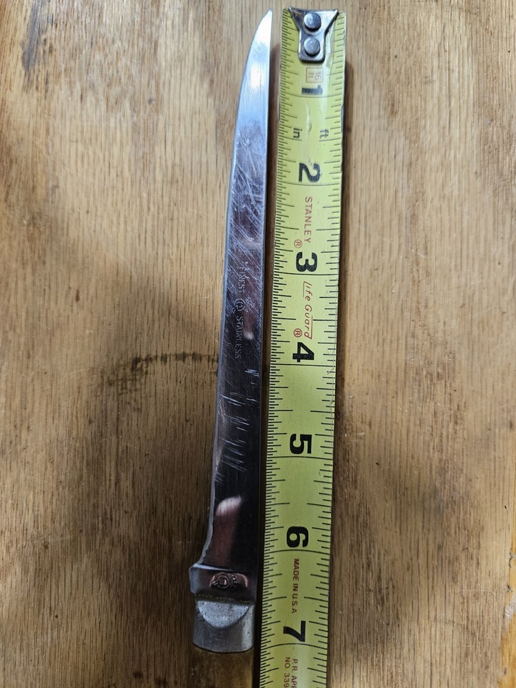 Queen Knife 6.5" Blade. Stag Handle.