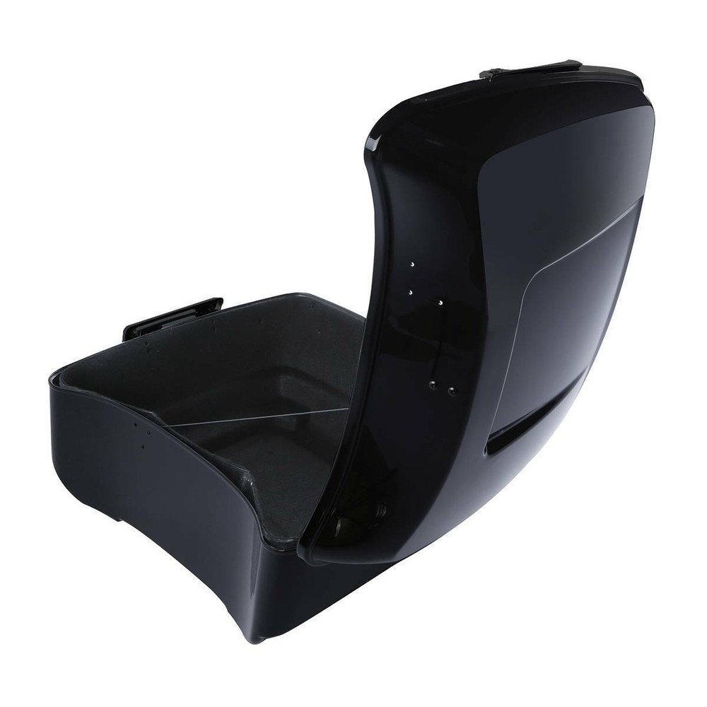 King Trunk Top Mount Rack Backrest Fit For Harley Touring 1997-2008