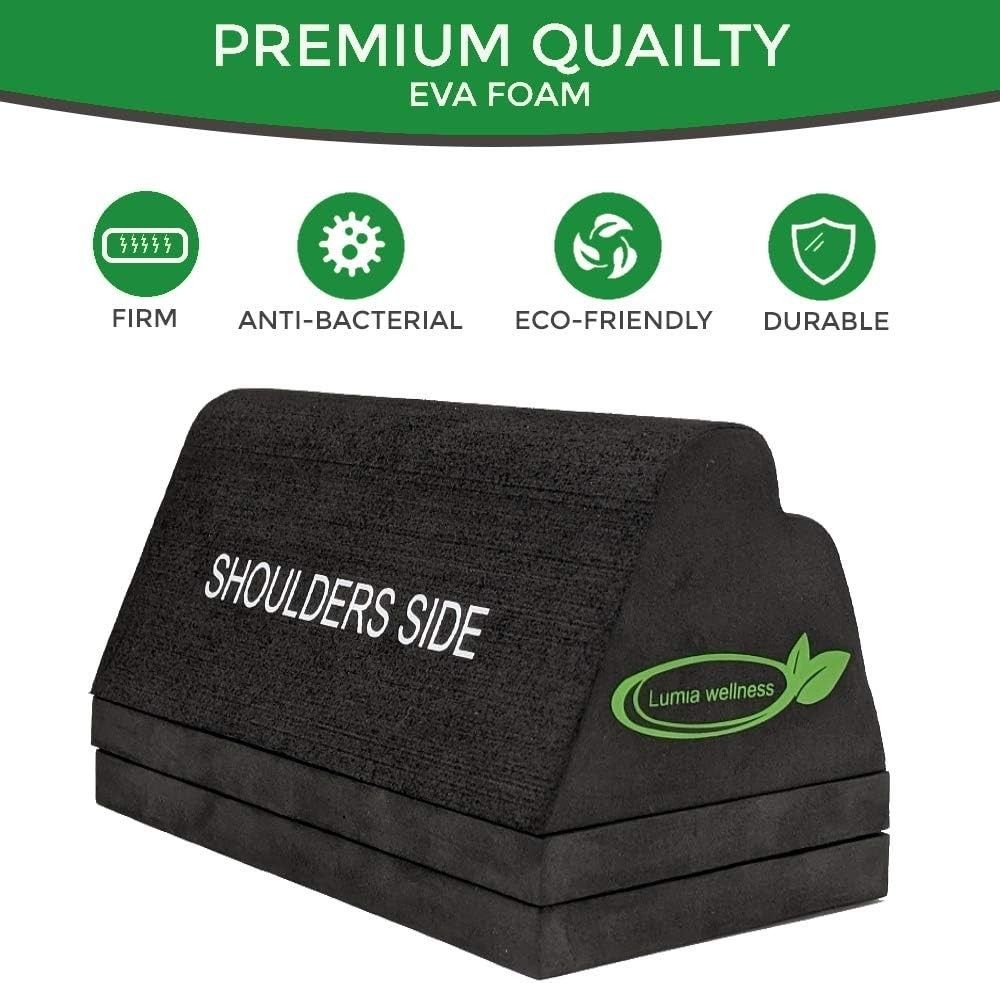 Adjustable Cervical Traction Block, Headache Relief