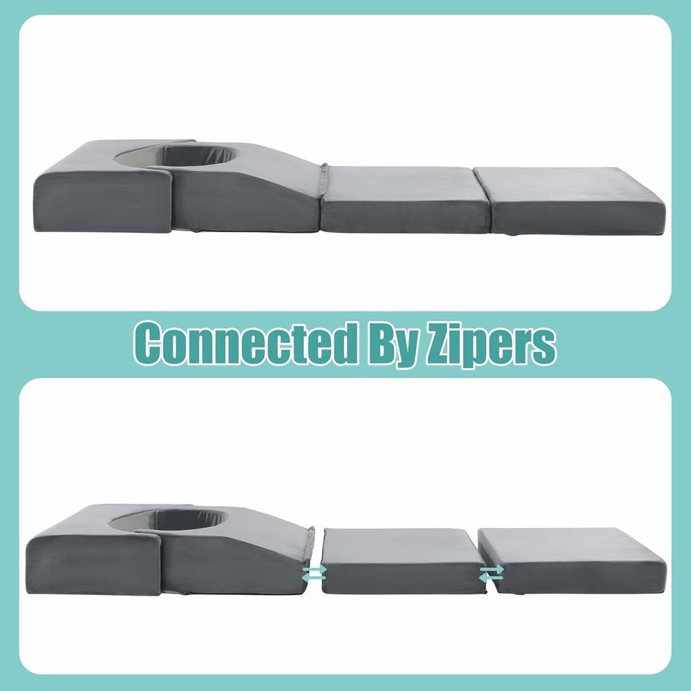 Adjustable Size BBL Pillow After Surgery for Sleeping,High Density Foam Foldable