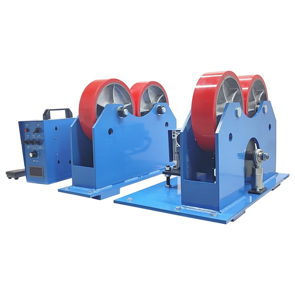110V 4400 lbs Digital Display Welding Roller Rack Welding Roller Bracket 2T CNC