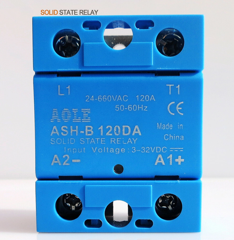 120A 660V high voltage single phase AC solid state relay ASH-B 120DA DC-AC
