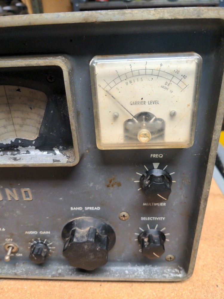 Rare HAMMARLUND HQ-105TR GENERAL COVERAGE RECEIVER / C.B. TRANSMITTER