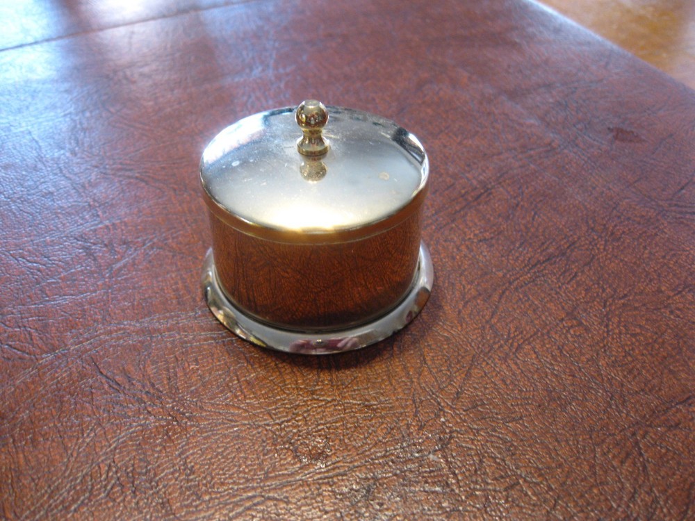 Vintage Brass Postage Stamp Roll Dispenser