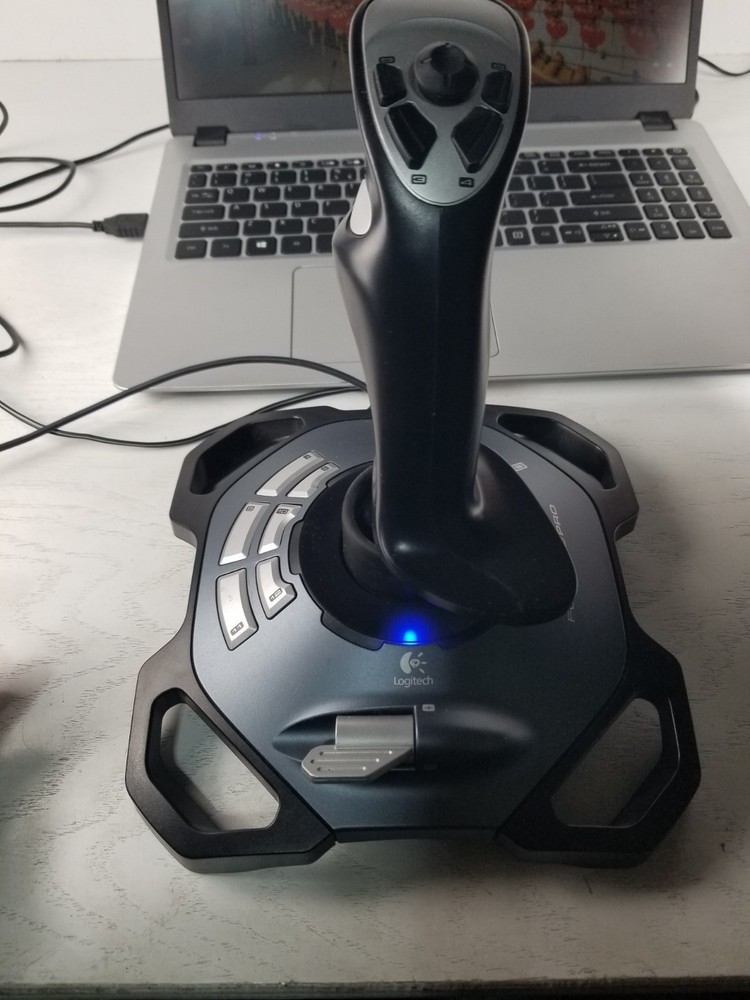 Logitech Force 3d PRO - Precision Engineered Force Feedback Joystick J-ul 19