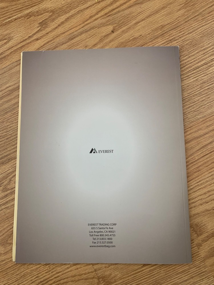 EVEREST 2017 CATALOG ONLY!!