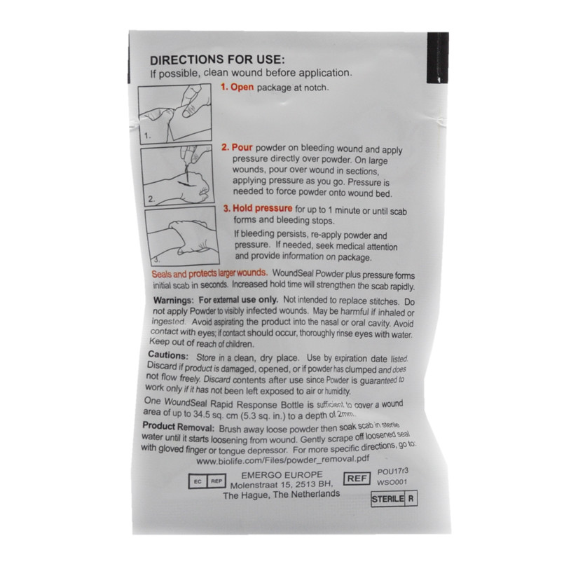 Wound Seal Rapid Response Powder