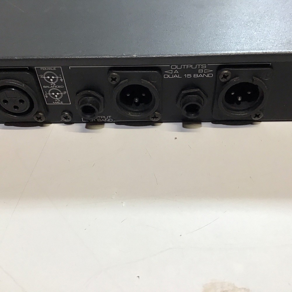 dbx 1531p Stereo/Mono Switchable Graphic Equalizer Used