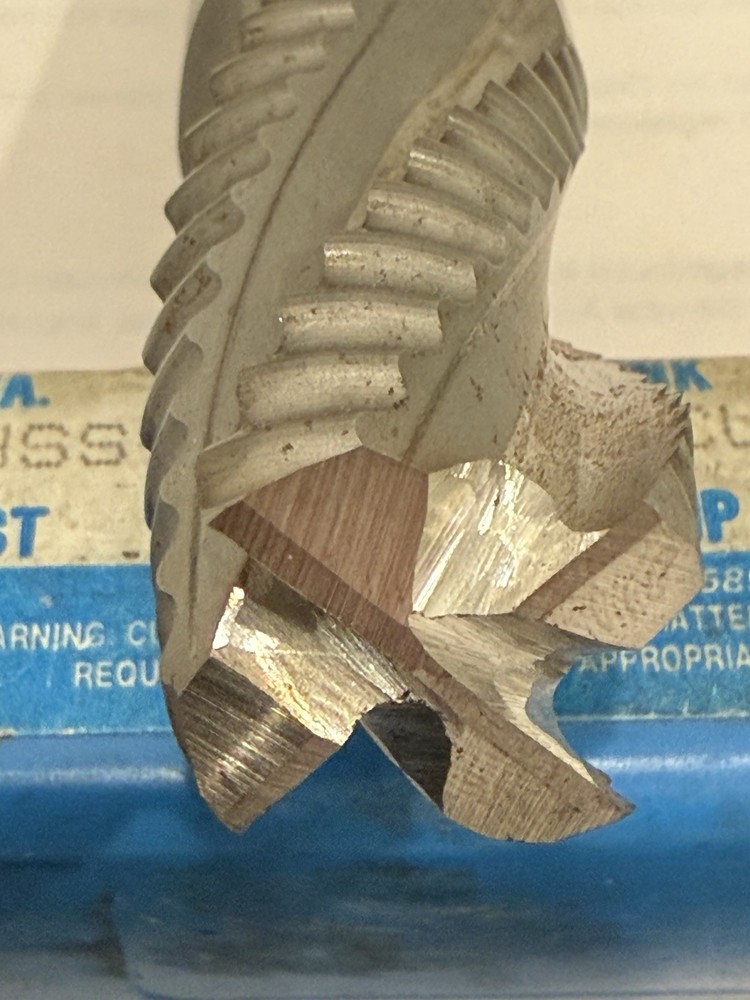 Refurbished .804” (.782”) HSS Roughing End Mill