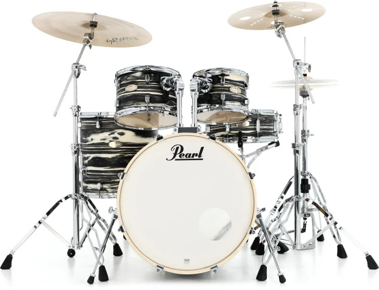 Pearl Decade Maple 5-piece Shell Pack - Black Satin Marble