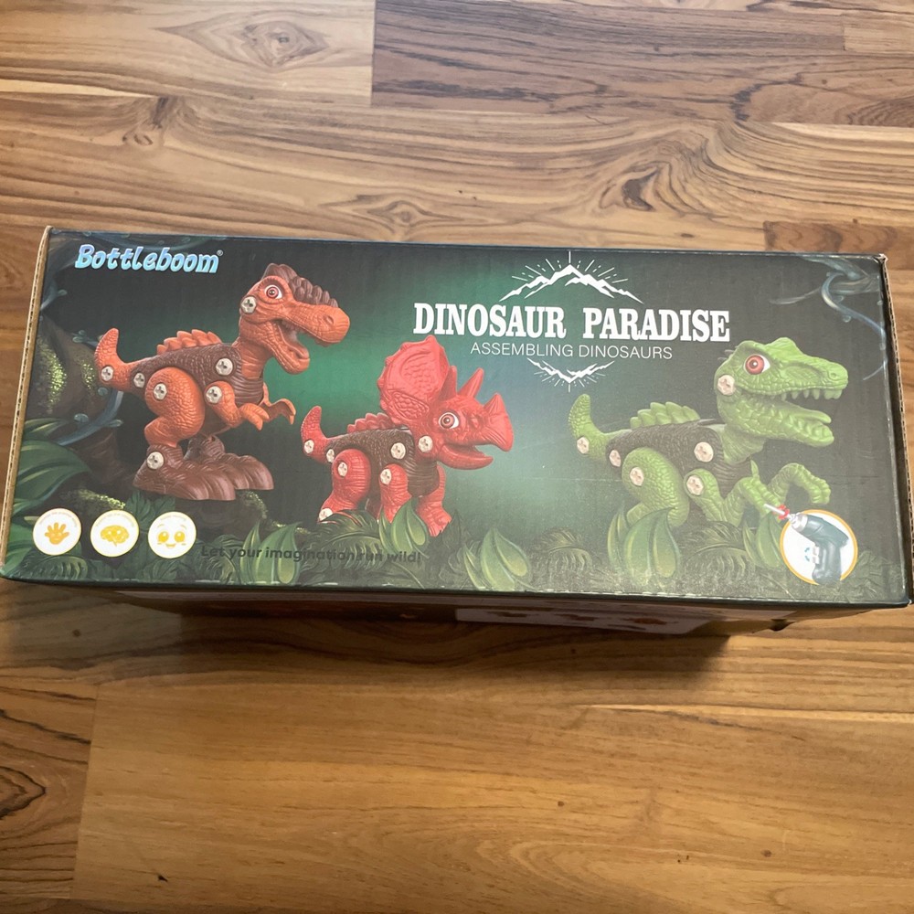 Bottleboom Dinosaur Paradise Assembling Dinosaurs Brand New STEM