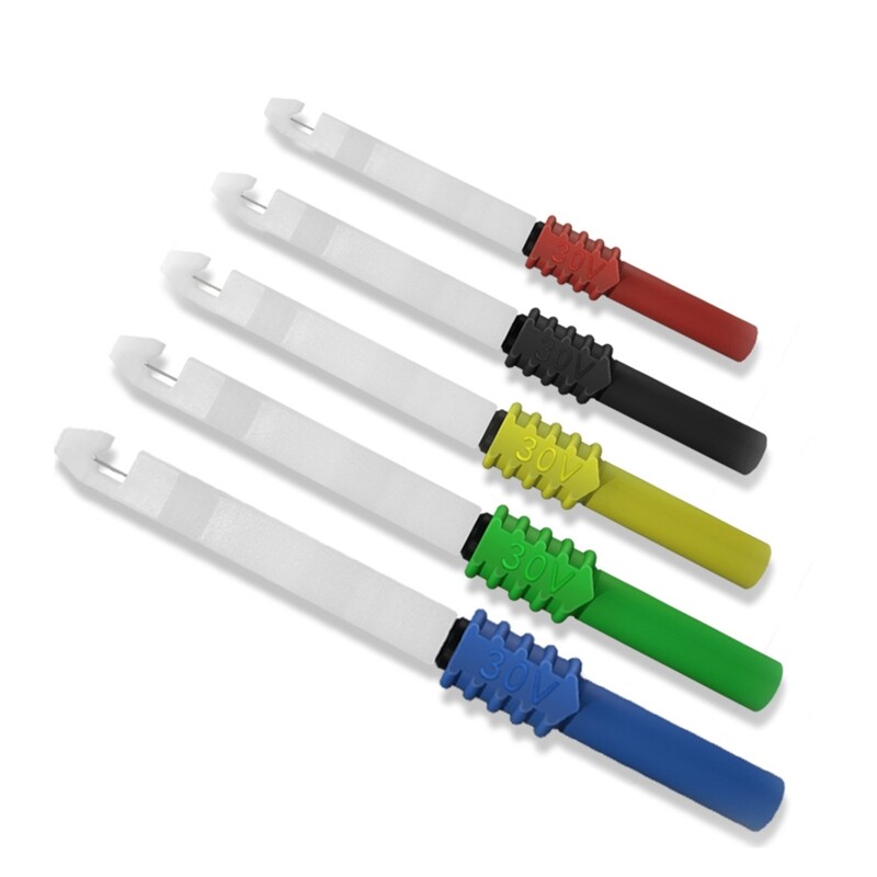 Test Probe Pins Multimeter Test Probe Back Probe Insulation Wire Piercing Needle