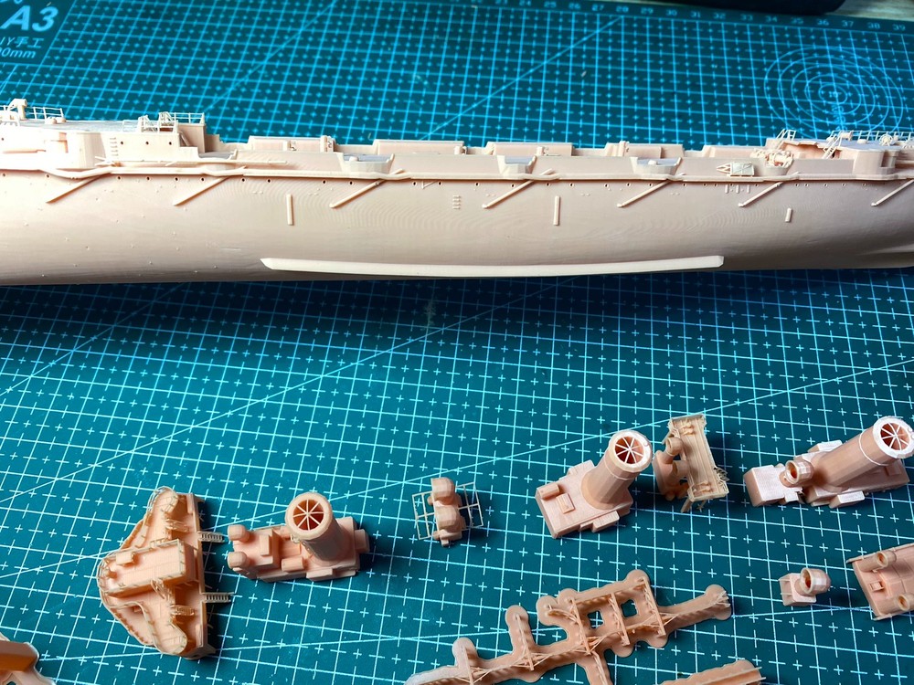3D Printed 1/350 Soviet Cruiser Oleg Unpainted Model Kit NEW
