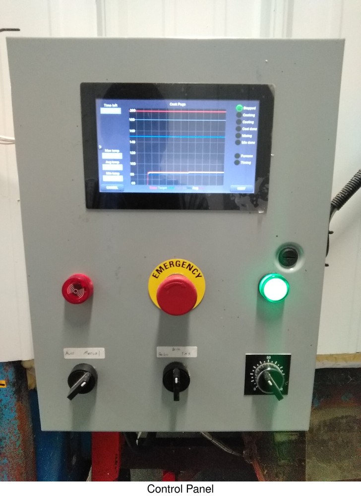 Oyster Mushroom Straw Substrate Pasteurizer/Cooker and Bagger Equipment.