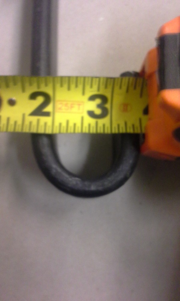 Slipper Spring, open end, Reverse hook, 26.5 3 leaf, 1750# 1.75 wide