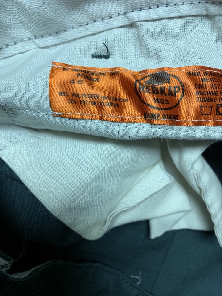Red Kap Green Work Pants 46 x 28