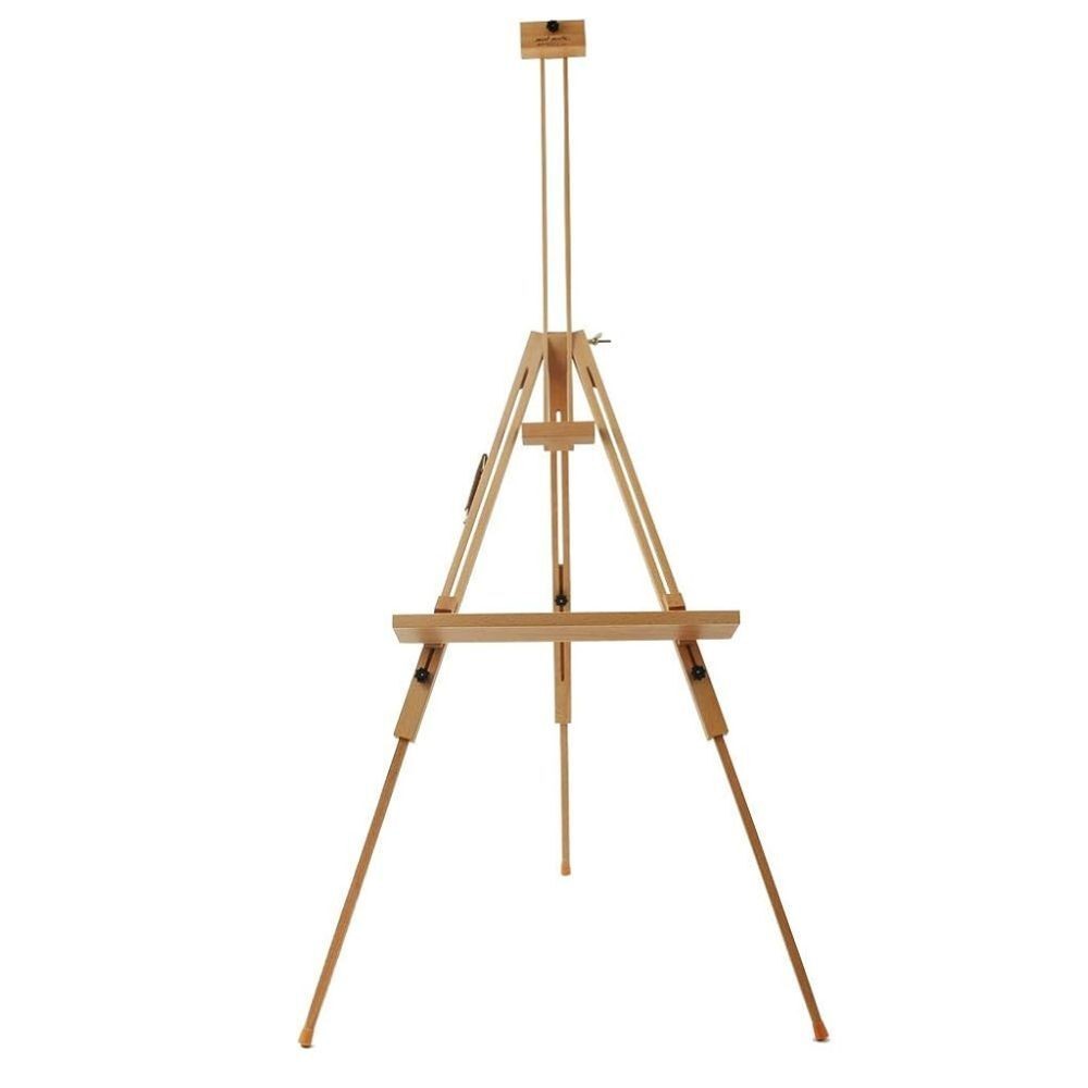 Mont Marte Tripod Easel HD Beech - large, wood, fully adjustable, carry handle