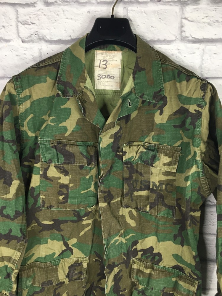 USMC RDF ERDL Hot Weather Jacket Size: Small - Regular #3