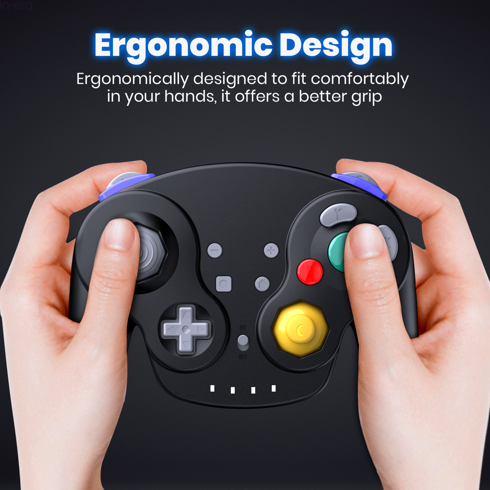 Wireless Gamecube NSO Controller for Nintendo Switch/Lite/PC/OS/Steam Wii NGC