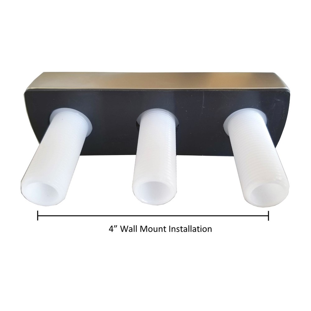 Mobile Home Two Handle 4" Shower Faucet Valve Chrome Finish