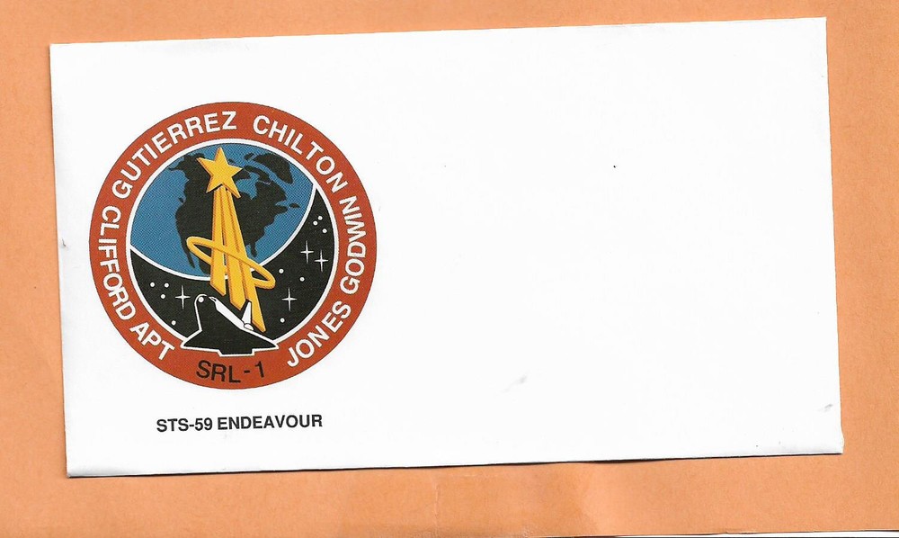 SPACE SHUTTLE ENDEAVOUR STS-59 SRL-1    NO CANCEL  KSC ***