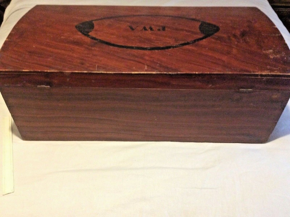Vintage Walnut Trunk