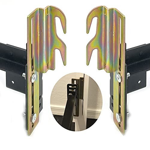 2 Pcs 711 Bed Frame Bolt On to Hook On Conversion Brackets for 2 Pieces