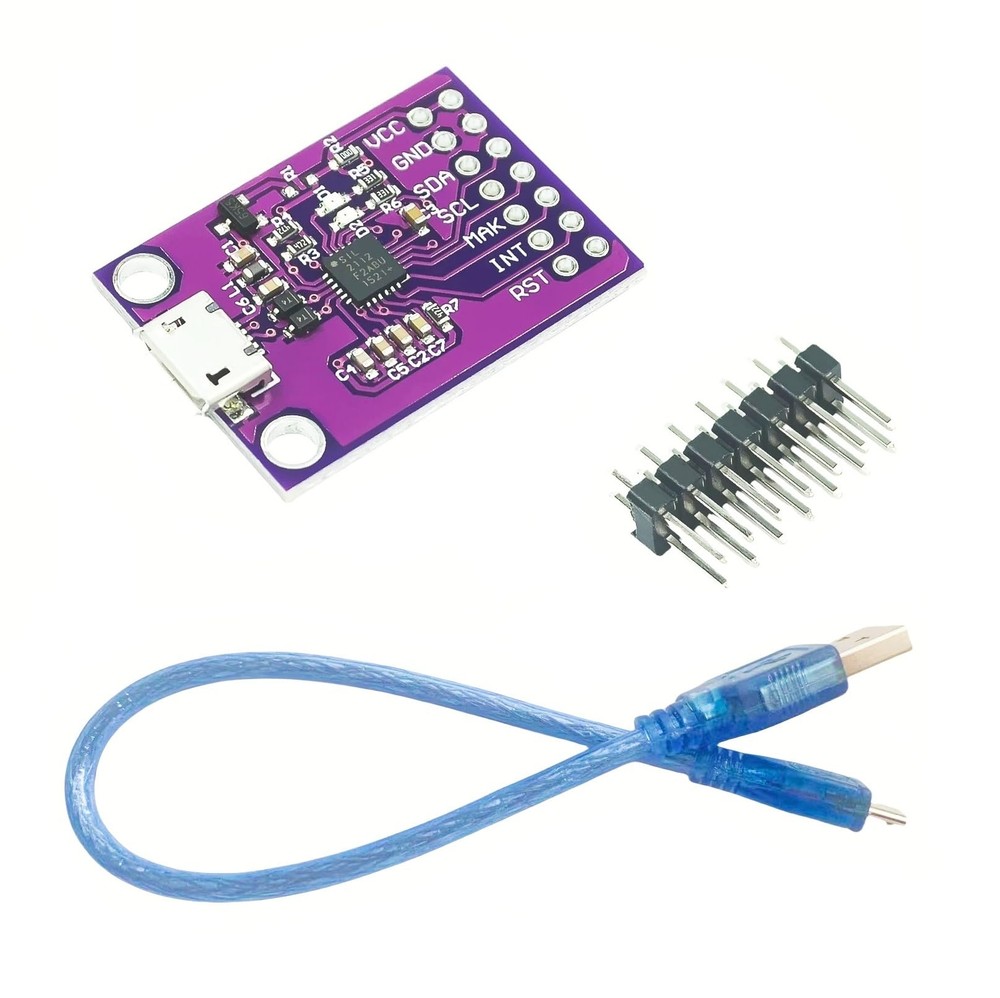 CP2112 Debug Board USB to SMBus I2C Communication Module with Wires