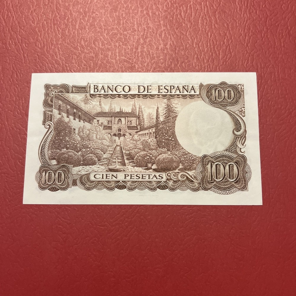 Spain- 100 Pesetas-1970