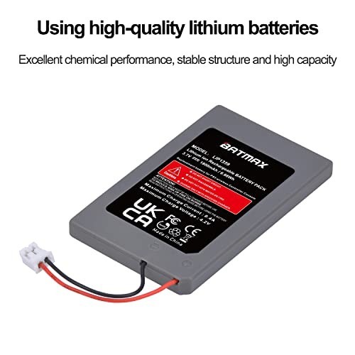 2-Pack Replacement Battery for Sony PS3 Controller DualShock 3 Sixaxis CECHZC2E