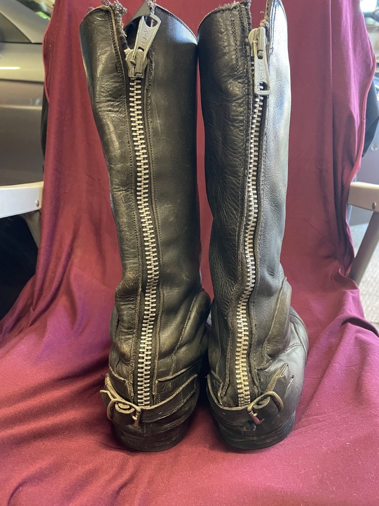 Reto Style Motorcycle Boots Size 8