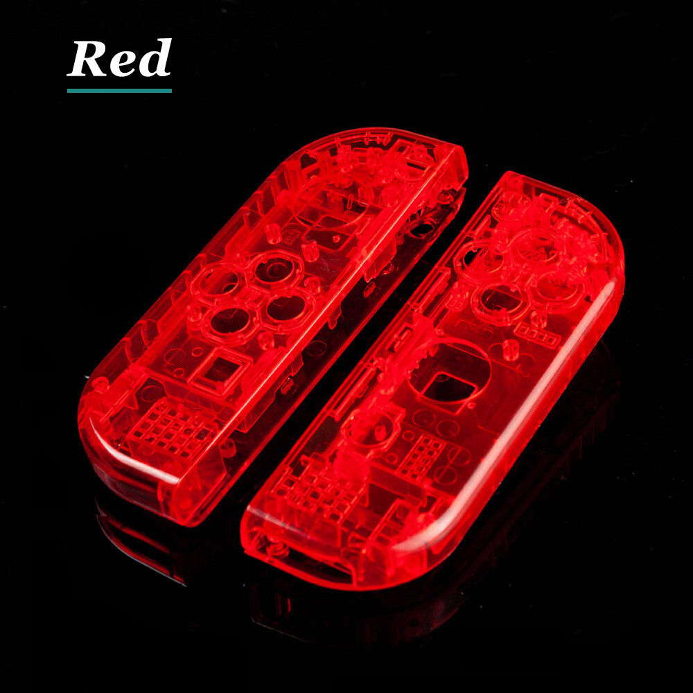 For Nintendo Switch Joy-Con Replacement Shell Case Housing DIY Translucent 1Pair