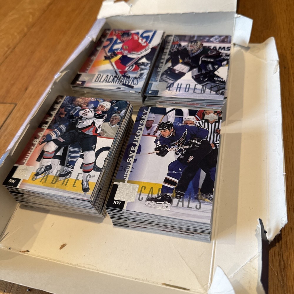 1997-98 Upper Deck Series 1 Hockey Box OPENED