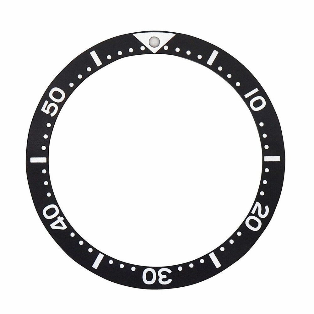REPLACEMENT BEZEL INSERT BLACK FOR WATCH 38.50MM X 31.30MM