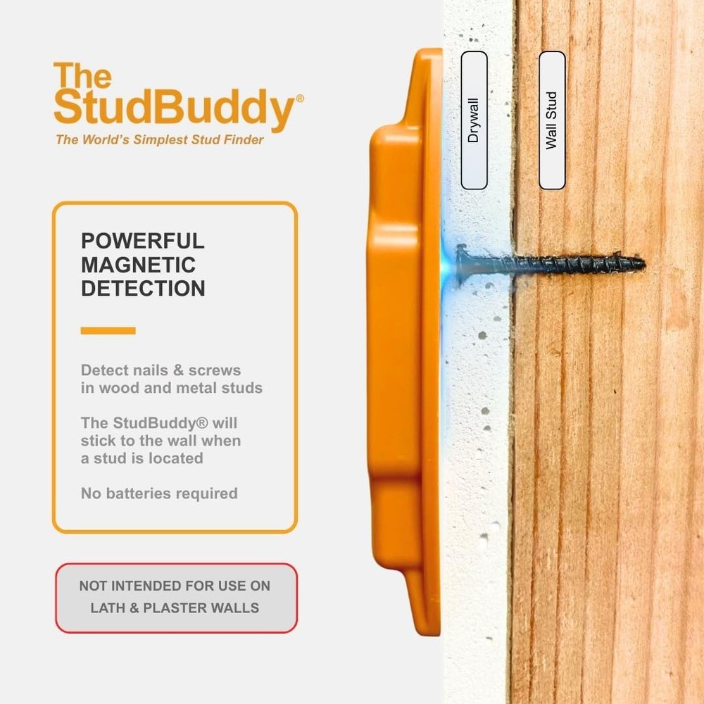Quick & Efficient Stud Finder with Powerful Magnet - Ideal for DIY Projects