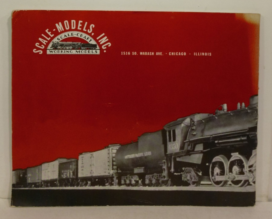 RARE 1937? Scale-Craft Trains Catalog