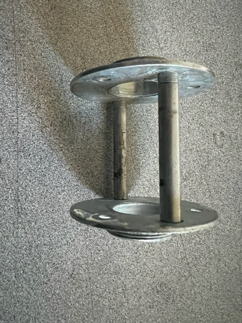 USED CORBIN RUSSWIN ROSE ADAPTER AS SHOWN