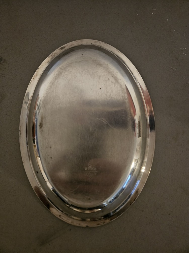 Reed & Barton Oval Serving Bowl with Lid