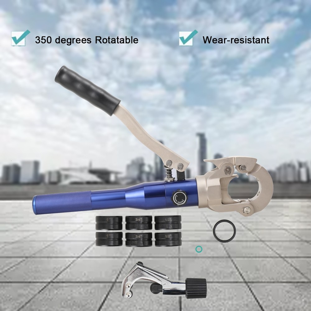 Hydraulic Copper Pipe Press Tool ProPress Copper Fitting & Joints Pipe Crimper