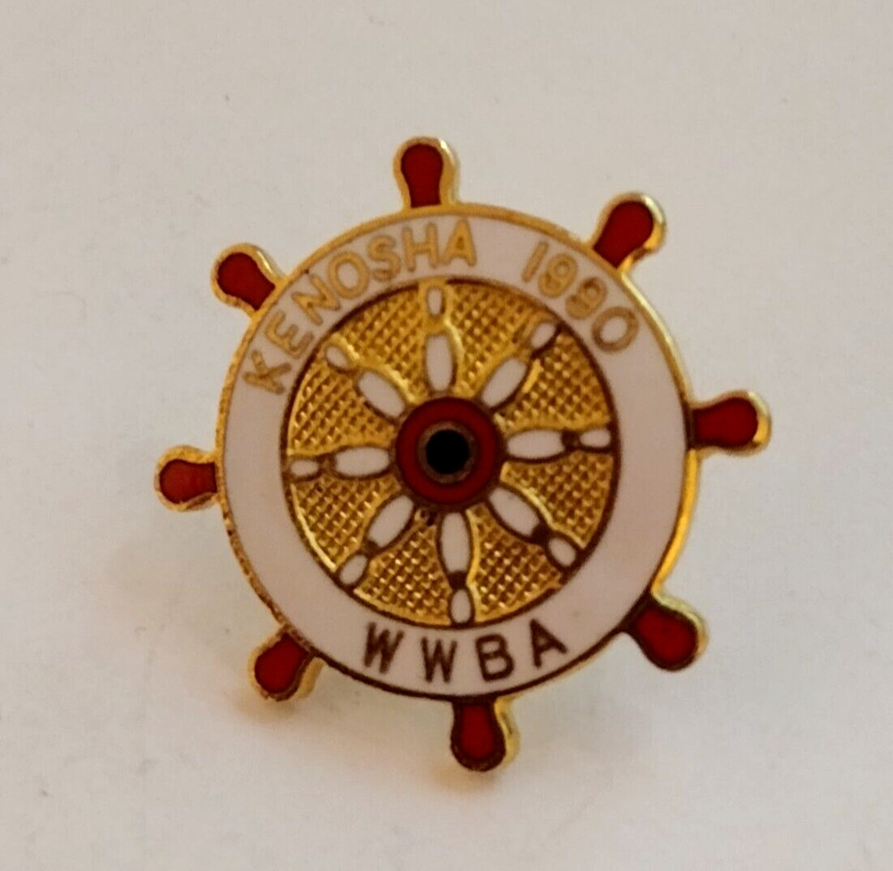 Kenosha WWBA 1990 Lapel Pin