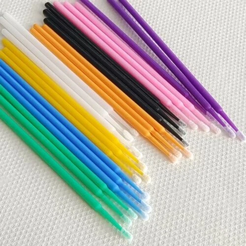 100pcs/pack Dental microbrush brushes applicator tip regular/fine/ultrafine SA