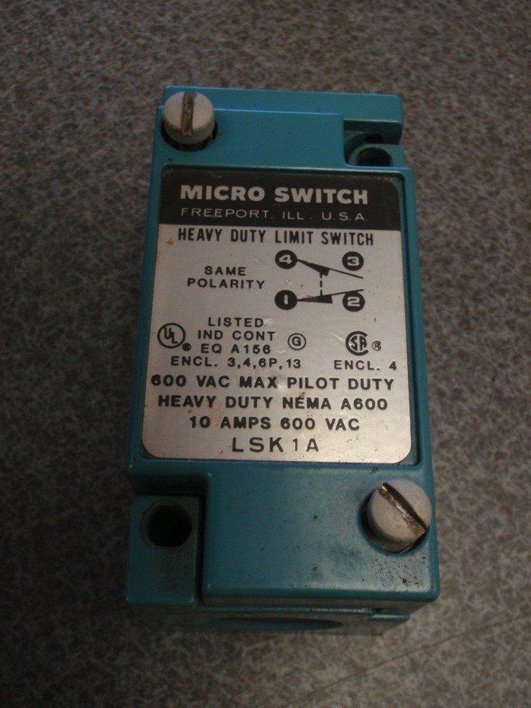 HONEYWELL LSK1A MICRO SWITCH