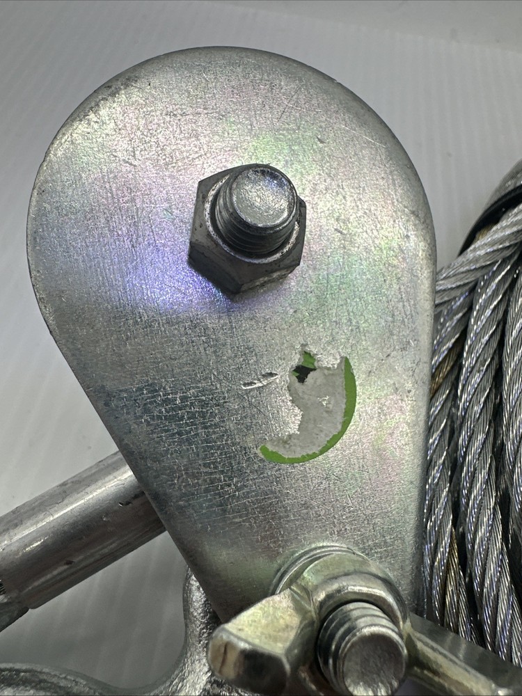 3/16" X 50' WINCH CABLE With 2 HOOKs