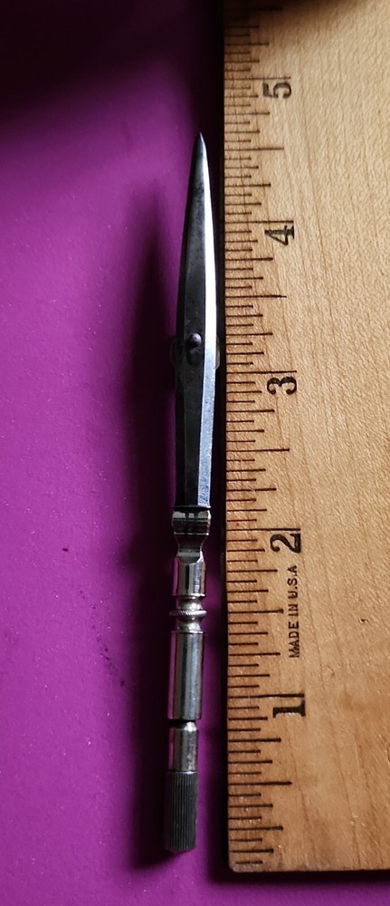 Vintage Drawing / Cad / Scribe Tool / Compass Accessory 4.5"
