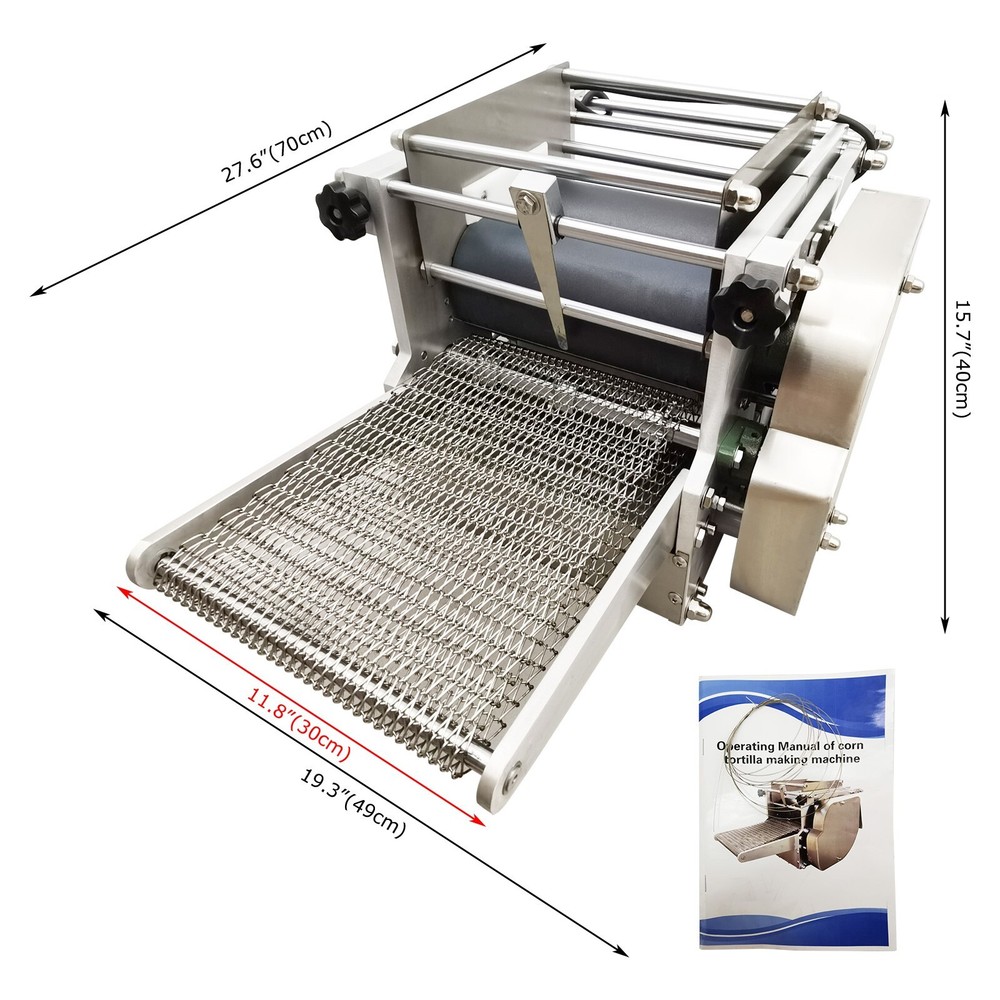 7.1"Automatic Tortilla Maker Corn Chapatti Machine Electric Corn Tortilla Making